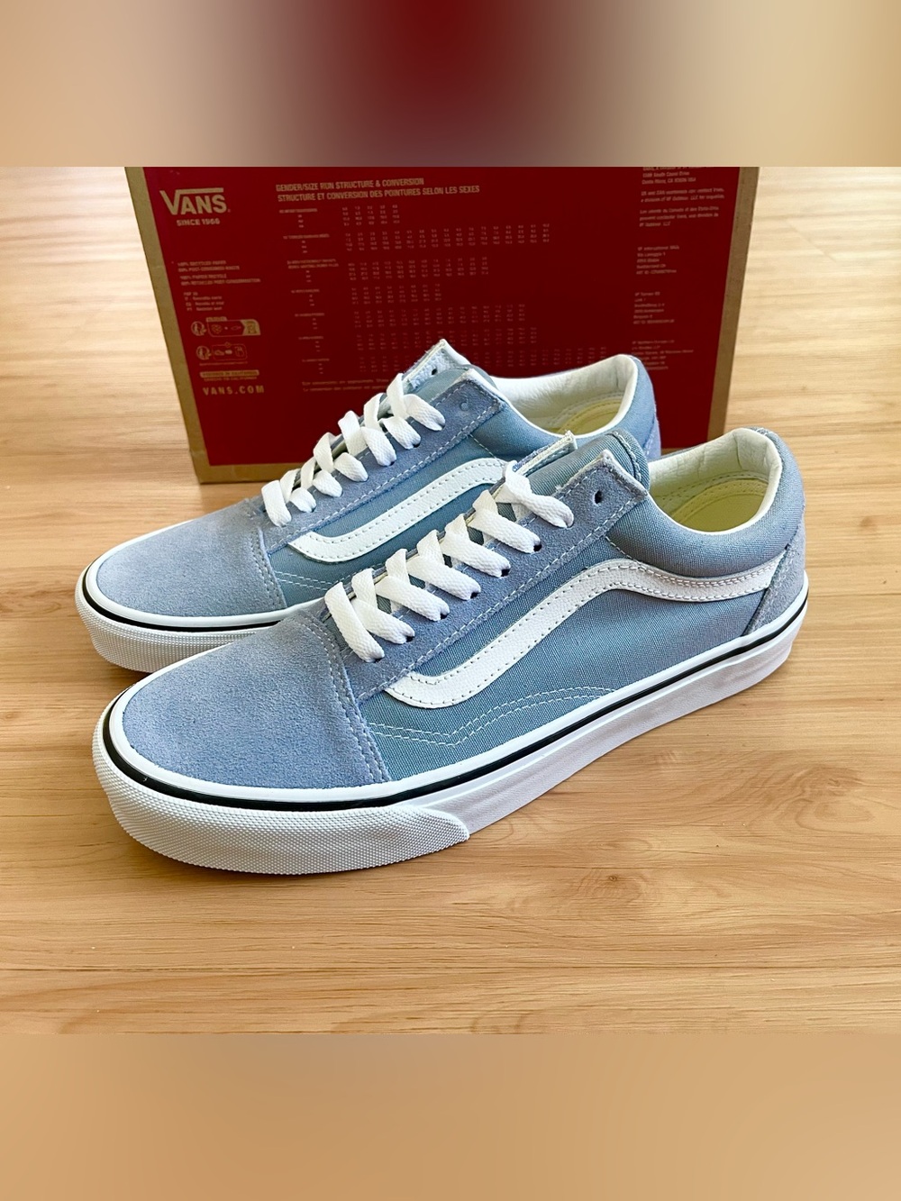 Vans Old Skool Shoe Suede Canvas Women 9.5 US - Picture 4 of 10